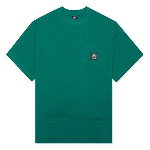 Brain Dead Green Mockneck T-shirt